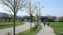 Wanderroute entlang der Koschatgasse nach Ganzendorf
